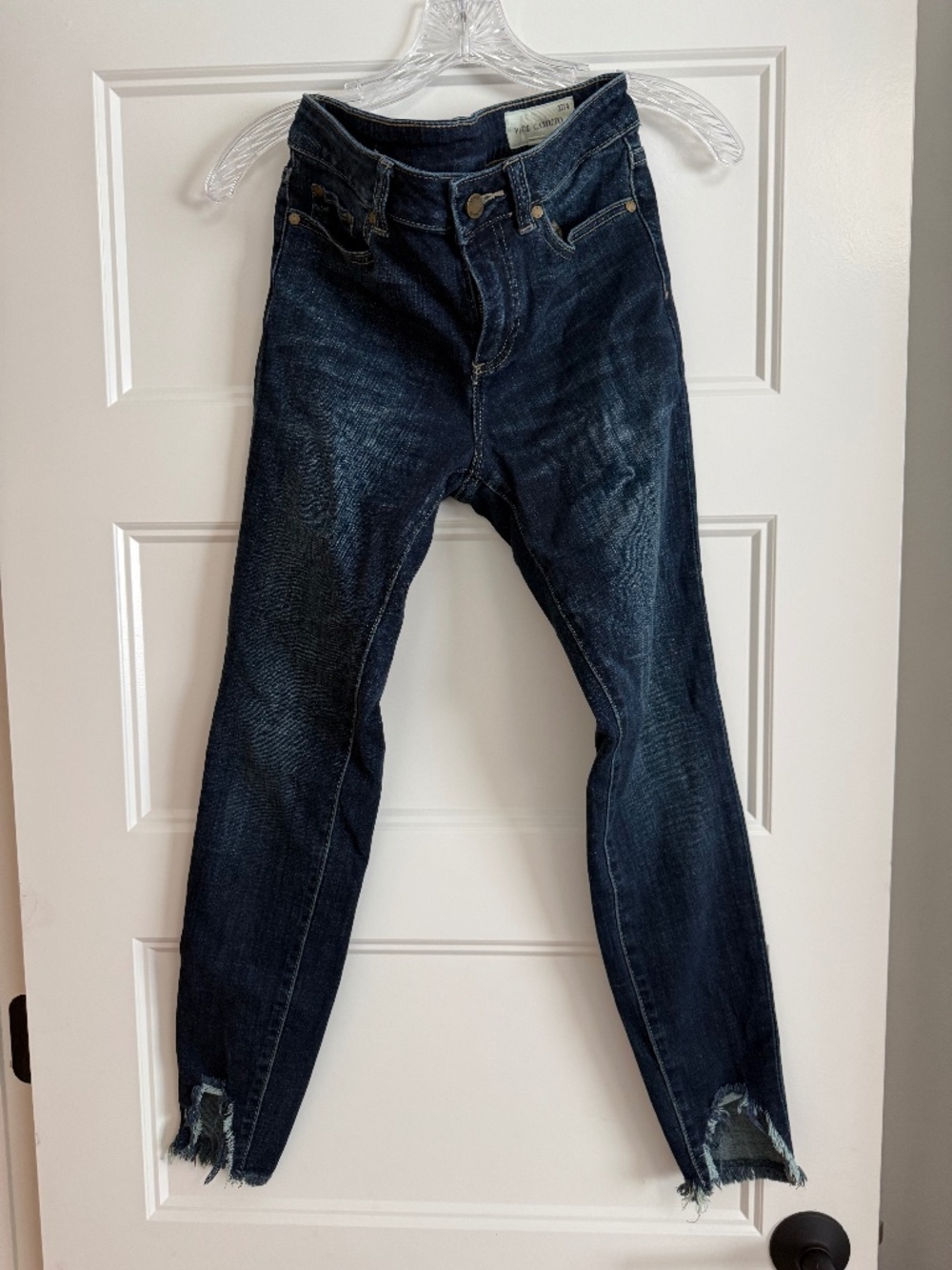 Vince Camuto Distressed Ankle Skinny Jeans